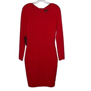 NWT Eva Longoria Women’s Holiday/Christmas/Party Red Dress Sz Small Form Fit